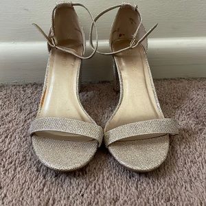 Gold heels